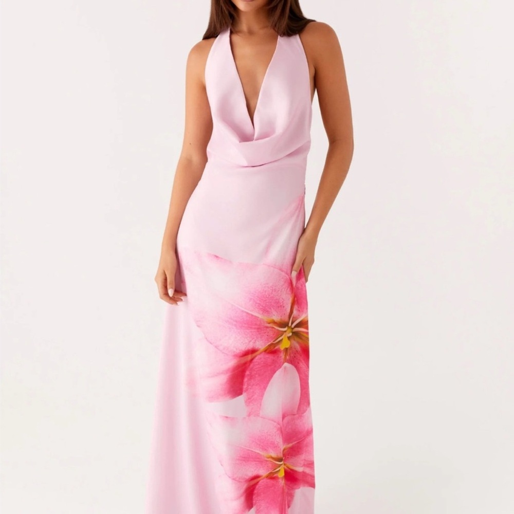 NEW IN PACKAGING Peppermayo halter open back dress